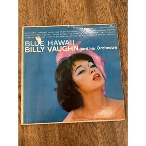Billy Vaughn Blue Hawaii Vinyl Record 1950s Island Music M-50,206 Album